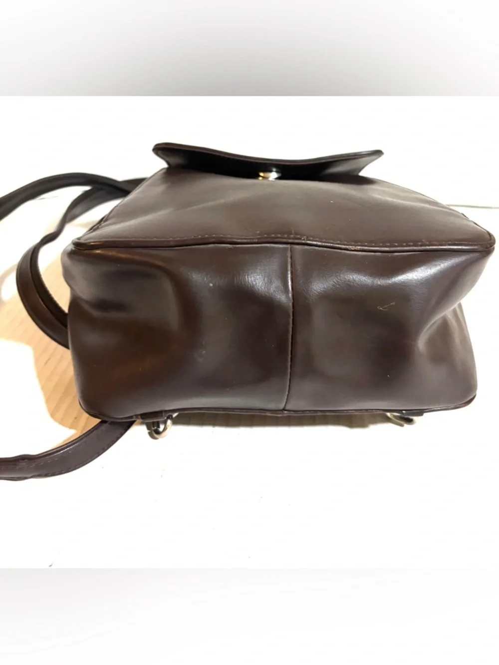 Brown Leather Sling Bag - Unbranded